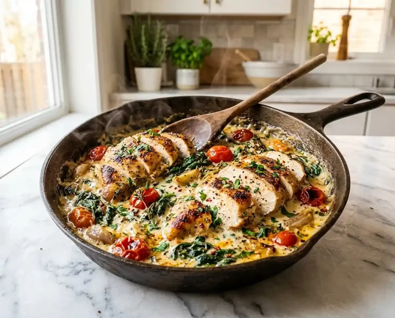 Boursin Spinach Chicken Bake