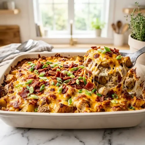 Chicken Bacon Ranch Potato Bake 5 Chicken Bacon Ranch Potato Bake