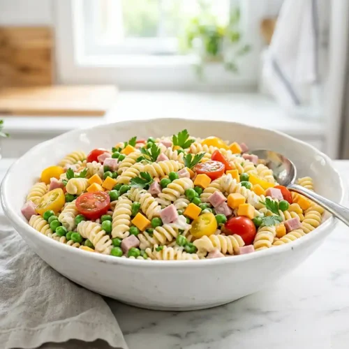Greek Yogurt Ranch Pasta Salad 5 Greek Yogurt Ranch Pasta Salad