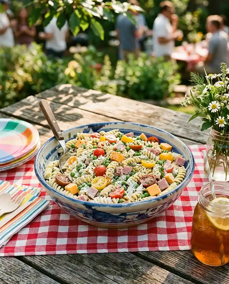 Greek Yogurt Ranch Pasta Salad 4 Greek Yogurt Ranch Pasta Salad recipe