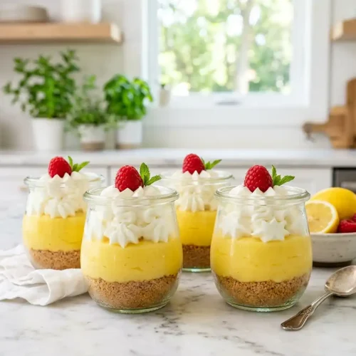 Lemon Icebox Pie Jars 5 Lemon Icebox Pie Jars