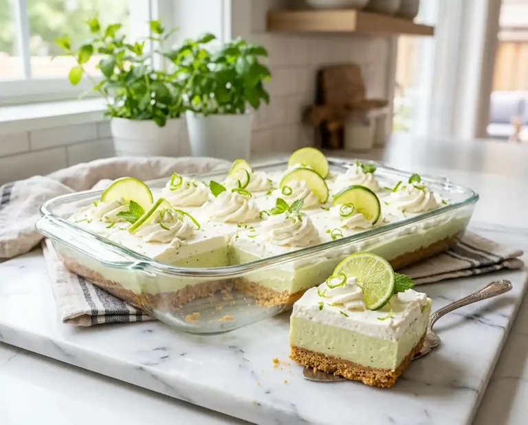 No-Bake Key Lime Bars