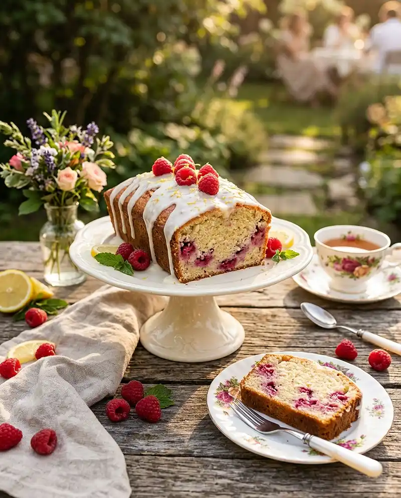Raspberry Lemon Loaf recipe