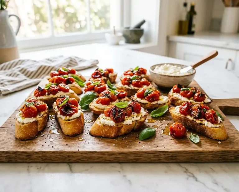 Whipped Feta Bruschetta Board