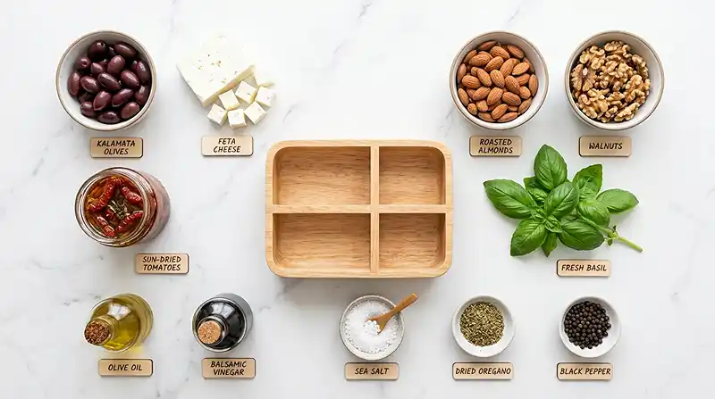 Mediterranean Snack Box 2 ingredients for Mediterranean Snack Box