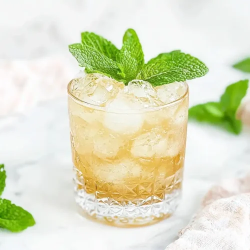 mint julep mocktail​
