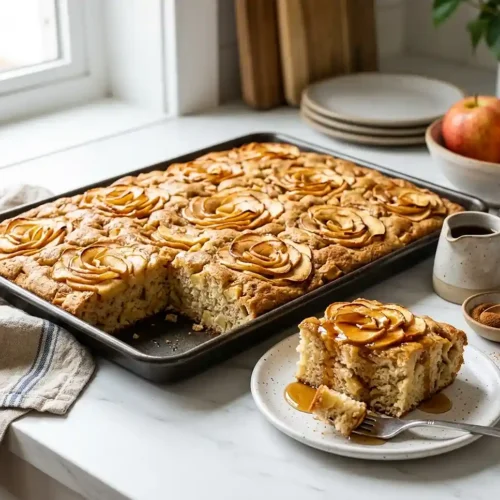 Apple Cinnamon Sheet Pan Pancakes 5 Apple Cinnamon Sheet Pan Pancakes
