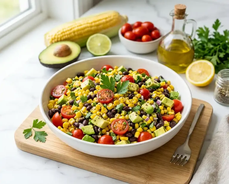 Avocado Corn Black Bean Salad