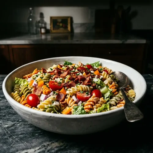 BLT Ranch Pasta Salad 5 BLT Ranch Pasta Salad
