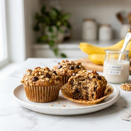 Banana Bread Protein Muffins 5 Banana Bread Protein Muffins