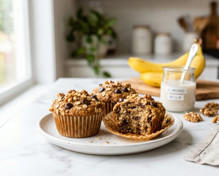 Banana Bread Protein Muffins