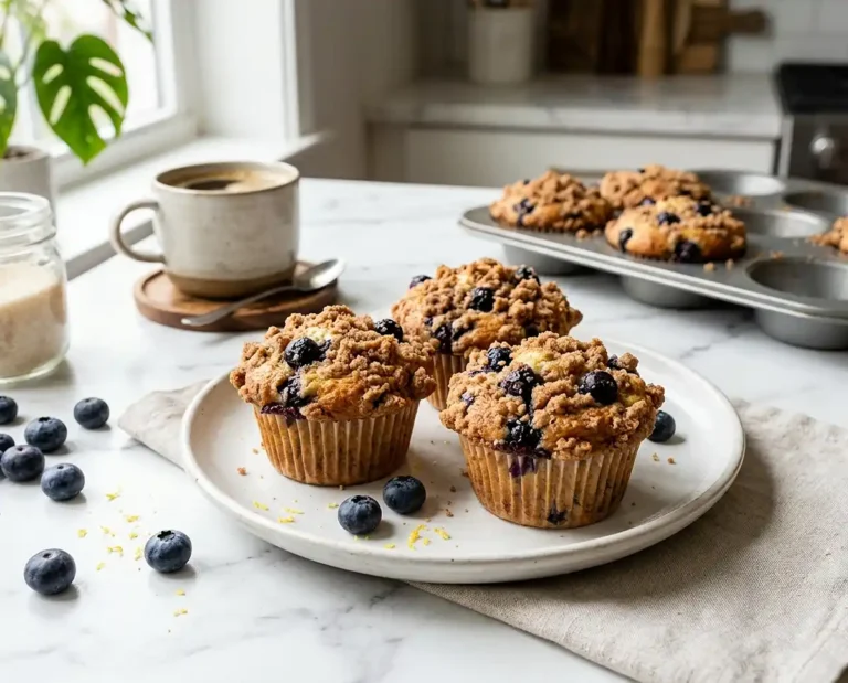 Blueberry Crumb Muffins
