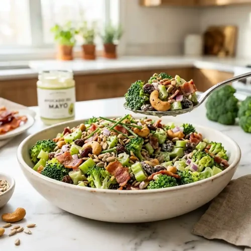 Broccoli Crunch Salad 5 Broccoli Crunch Salad