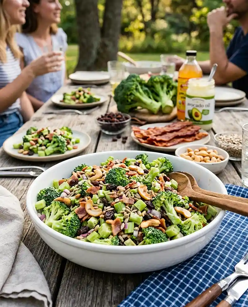 Broccoli Crunch Salad 4 Broccoli Crunch Salad recipe