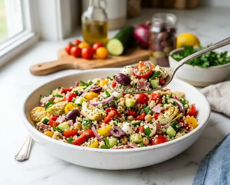 Chopped Italian Quinoa Salad