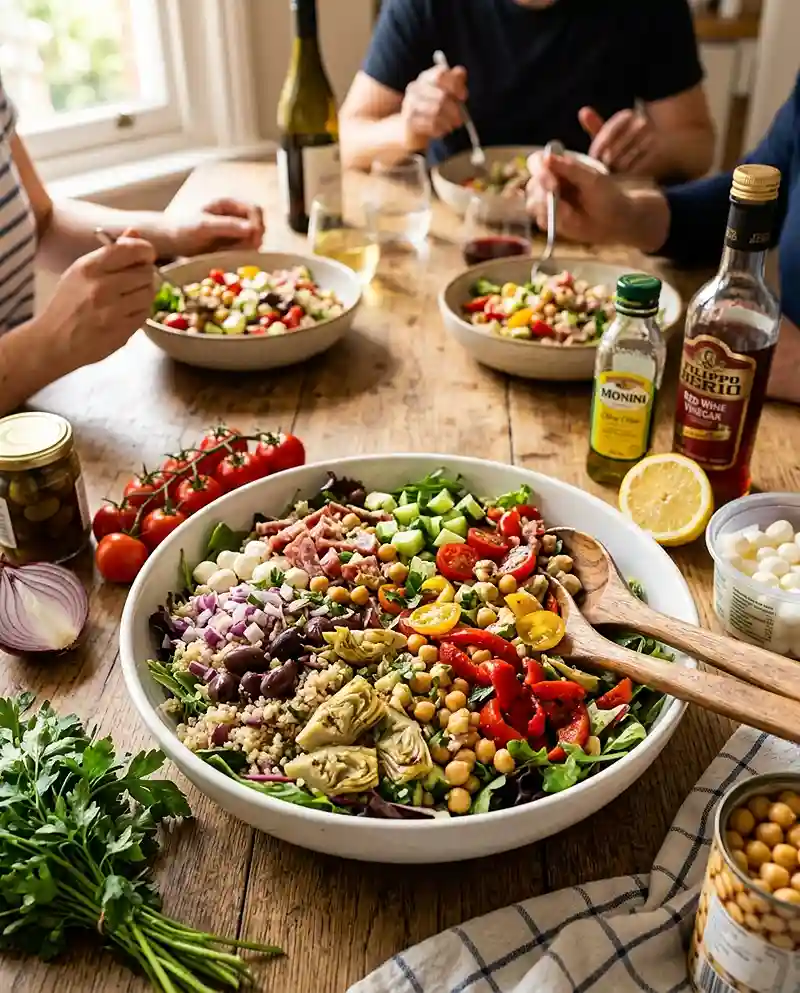 Chopped Italian Quinoa Salad 4 Chopped Italian Quinoa Salad RECIPE
