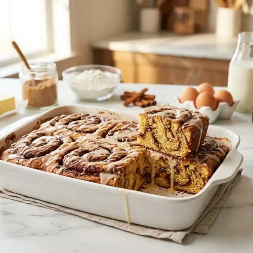 Cinnamon Roll Cake 5 Cinnamon Roll Cake