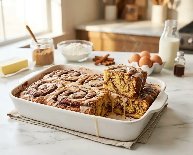 Cinnamon Roll Cake