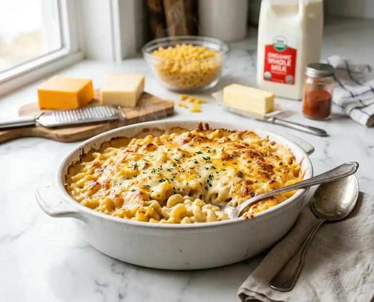 Creamy Homemade Baked Mac and Cheese