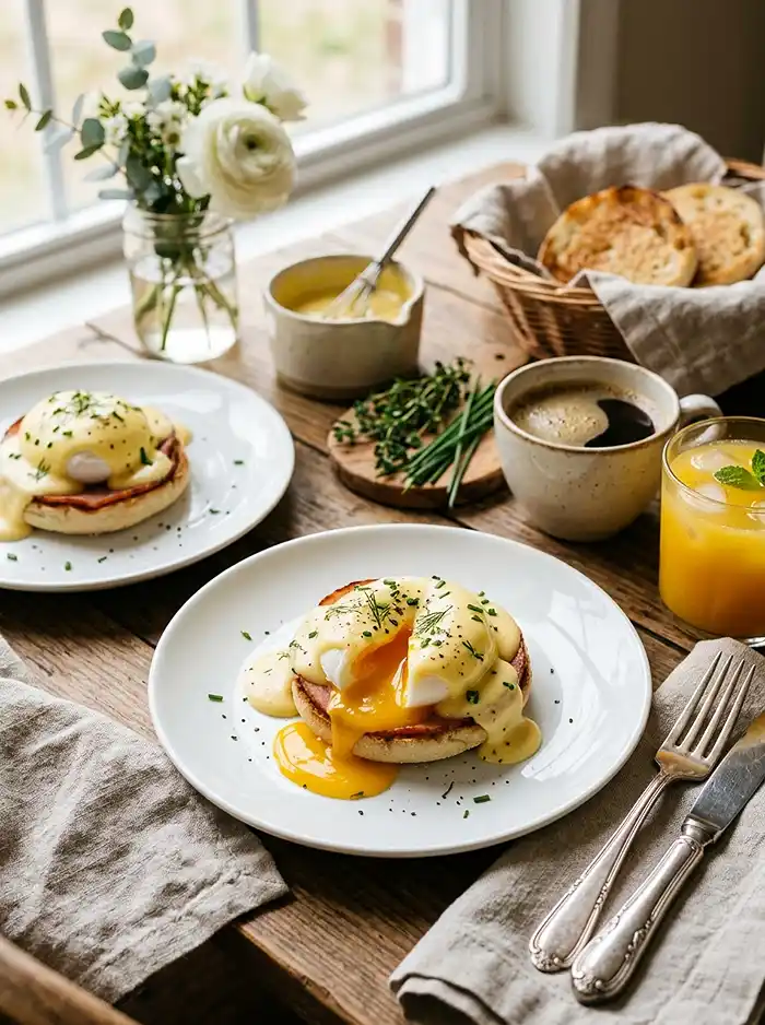 Eggs Benedict Recipe with Hollandaise Sauce 5 Eggs Benedict Recipe