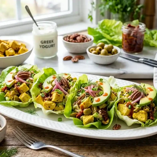 Greek Yogurt Chicken Salad Wraps 5 Greek Yogurt Chicken Salad Wraps