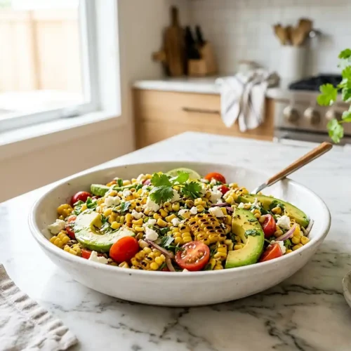Grilled Corn Avocado Salad 5 Grilled Corn Avocado Salad
