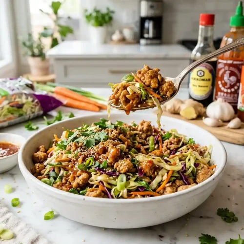 Ground Turkey Egg Roll Bowls 5 Ground Turkey Egg Roll Bowls