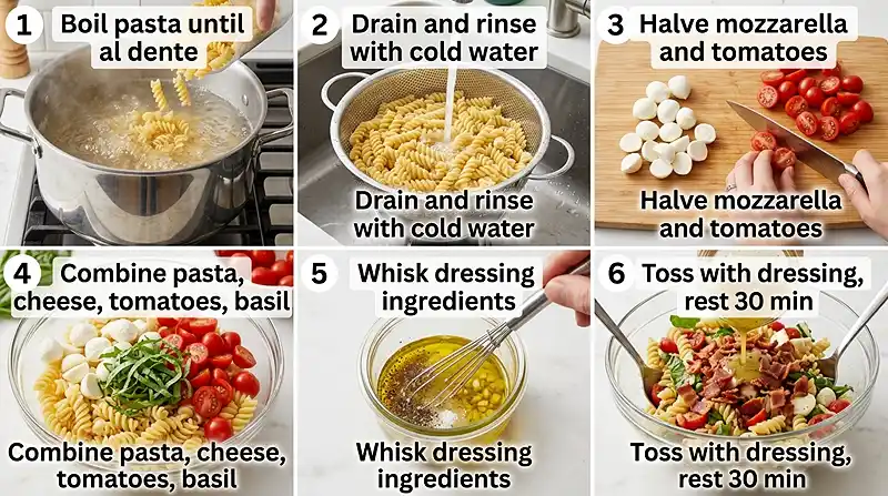 HOW TO MAKE BLT Pasta Salad