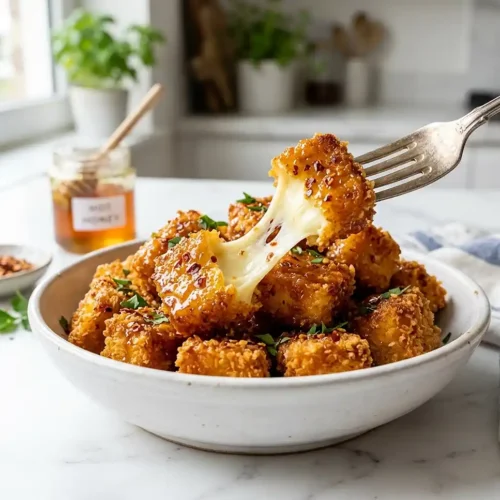 Hot Honey Halloumi Bites 5 Hot Honey Halloumi Bites