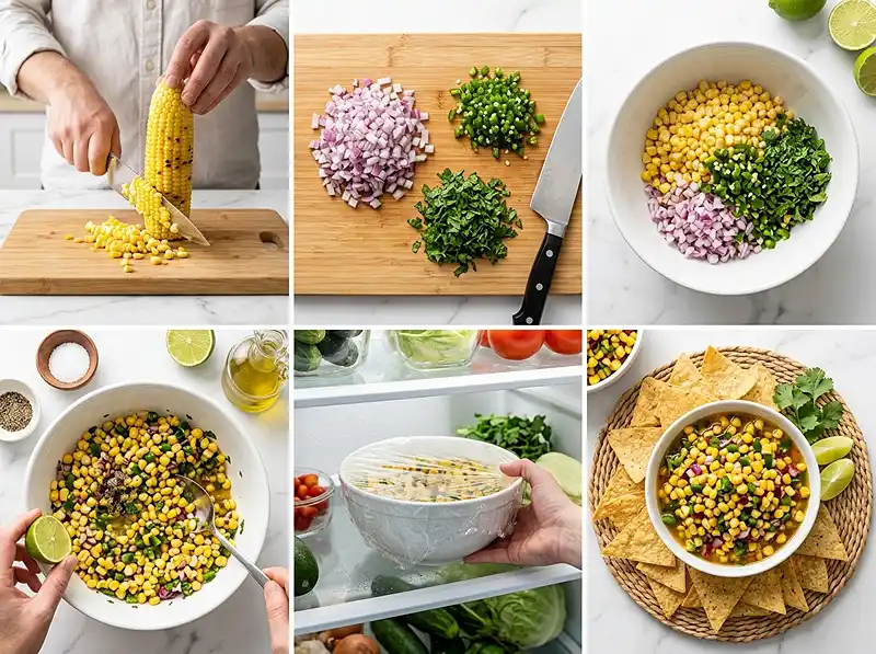 Jalapeño Corn Salsa Dip 4 How to Make Jalapeno Corn Salsa Dip