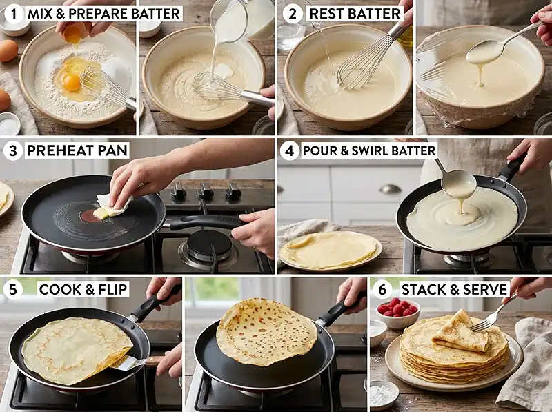 Crepe Recipe That Actually Works Every Time 4 How to Make crepe recipe