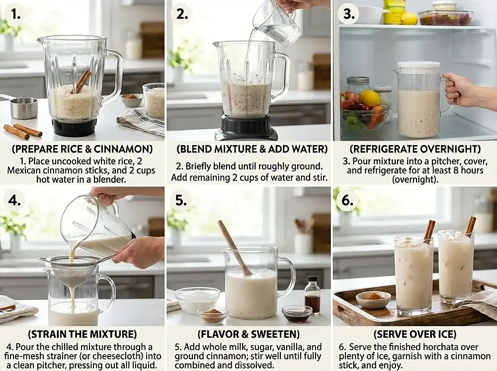 Horchata Recipe That Tastes Authentic 4 How to Make horchata