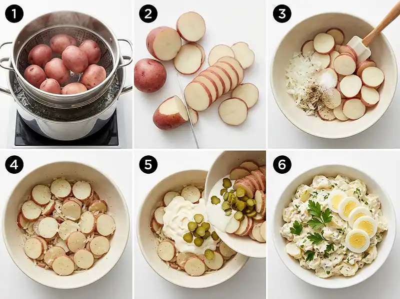 Martha Stewart Potato Salad Recipe 4 How to Make martha stewart potato salad recipe