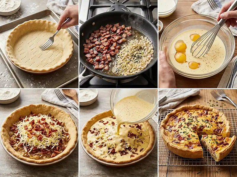 Quiche Lorraine Recipe 4 How to Make quiche lorraine recipe