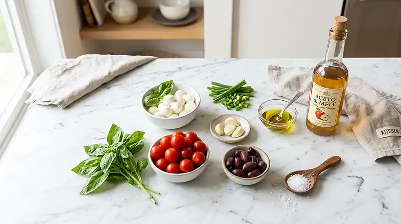 Mini Caprese Salad Cups 2 INGREDIENTS THE Mini Caprese Salad Cups