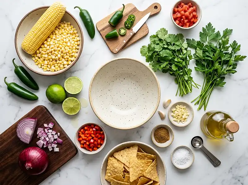 Jalapeño Corn Salsa Dip 3 Jalapeno Corn Salsa Dip Ingredients