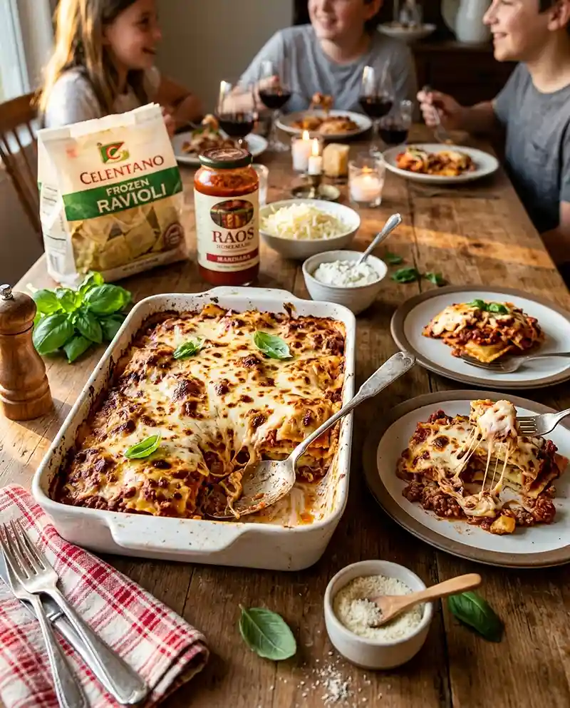 Easy Loaded Ravioli Bake the Whole Family Wants 4 Loaded Ravioli Bake recipe