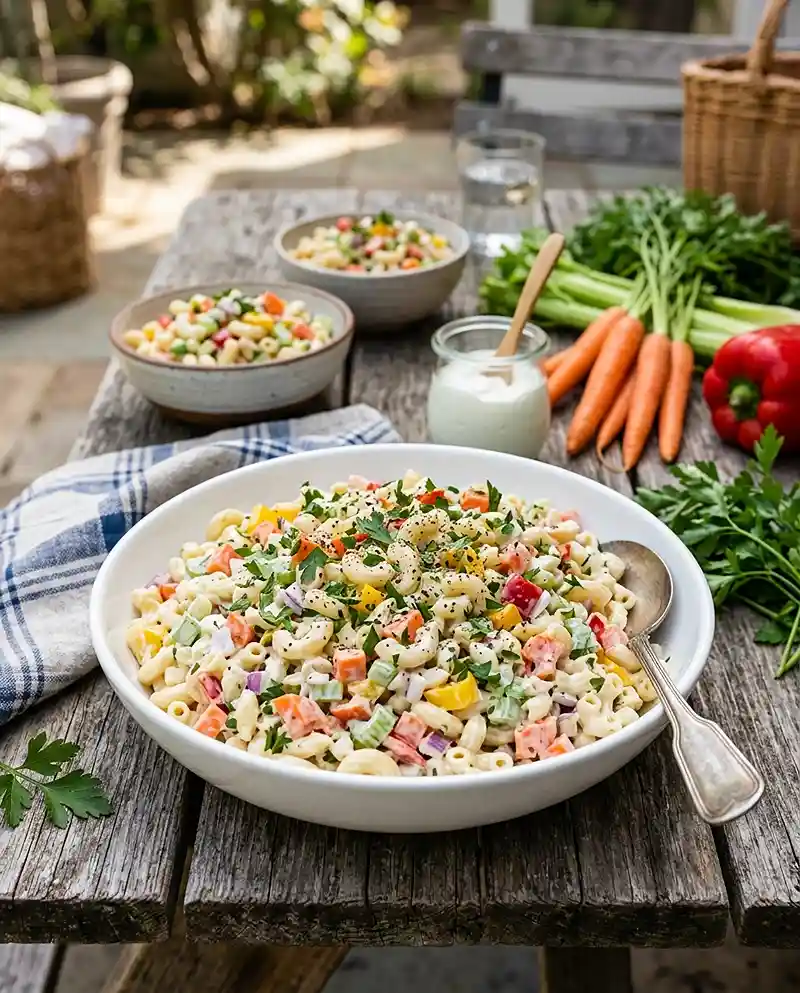 Macaroni Salad with Greek Yogurt 4 Macaroni Salad with Greek Yogurt recipe