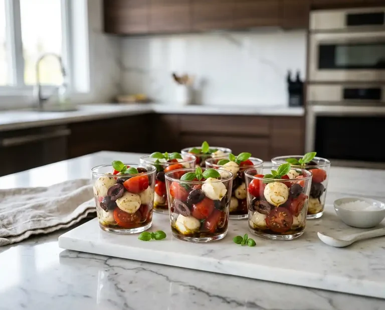 Mini Caprese Salad Cups
