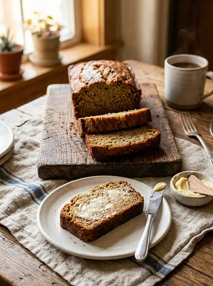 Moist amish banana bread recipe no nuts Recipe