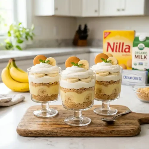 No-Bake Banana Pudding Cups 5 No-Bake Banana Pudding Cups
