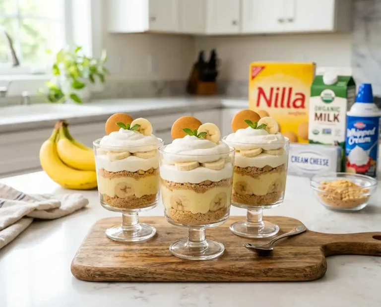 No-Bake Banana Pudding Cups