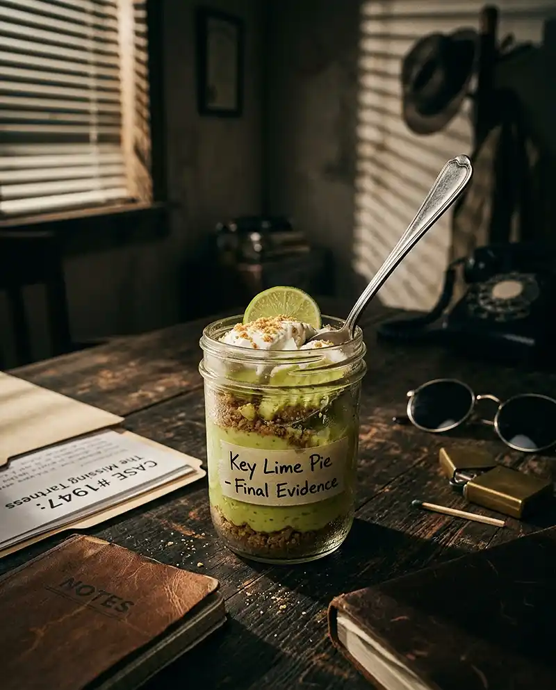 No-Bake Key Lime Pie Jars 4 No-Bake Key Lime Pie Jars recipe