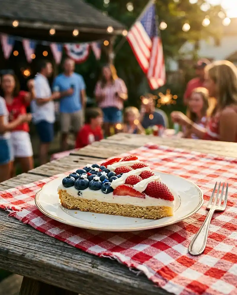 Patriotic Fruit Pizza recipe