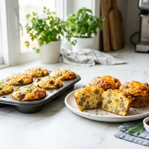 Sausage Egg Cottage Cheese Muffins 5 Sausage Egg Cottage Cheese Muffins