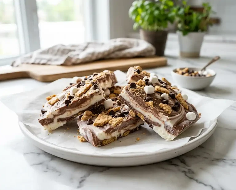Smores Greek Yogurt Bark