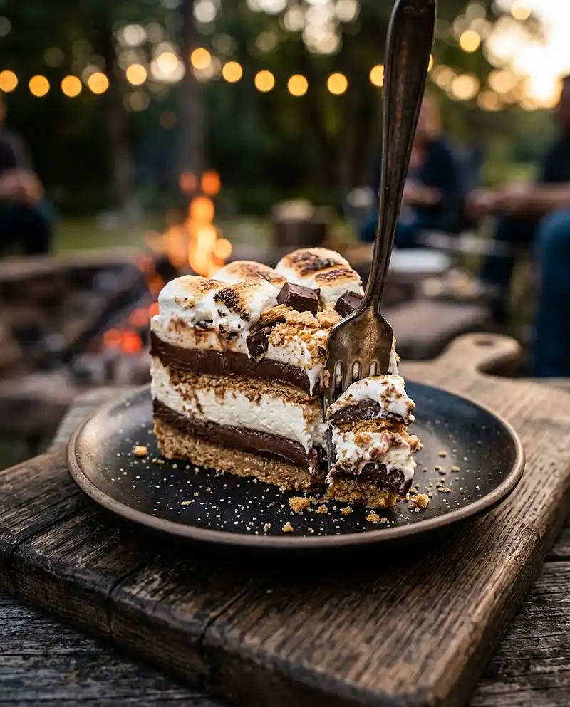 Smores Icebox Cake 4 Smores Icebox Cake recipe