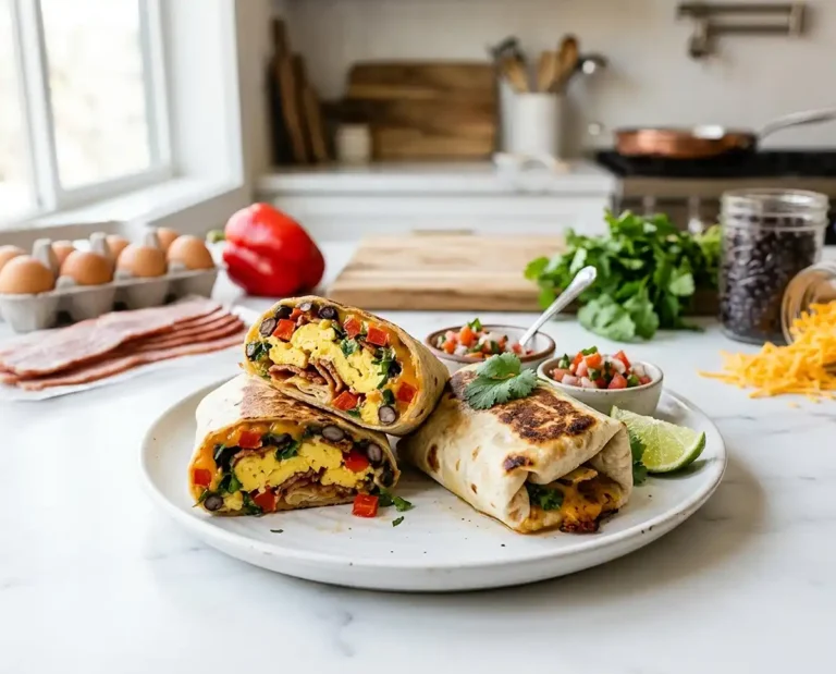 Southwest Breakfast Burritos