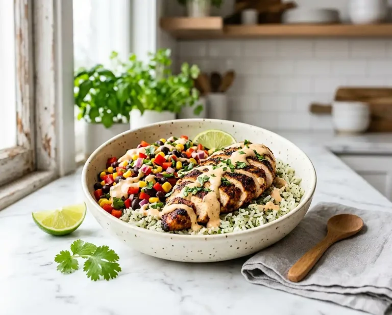 Southwest Chicken Lunch Bowls