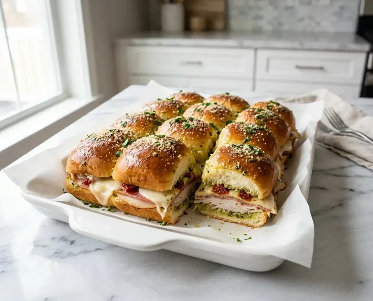Turkey Pesto Sliders